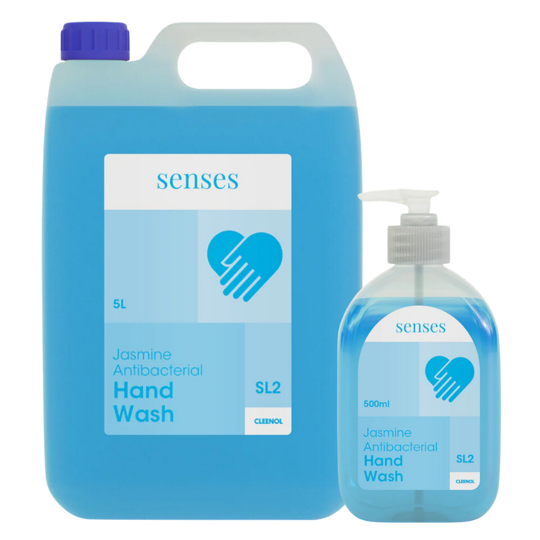 CLEENOL | SENSES JASMINE ANTI BAC LIQUID HAND SOAP | MC25
