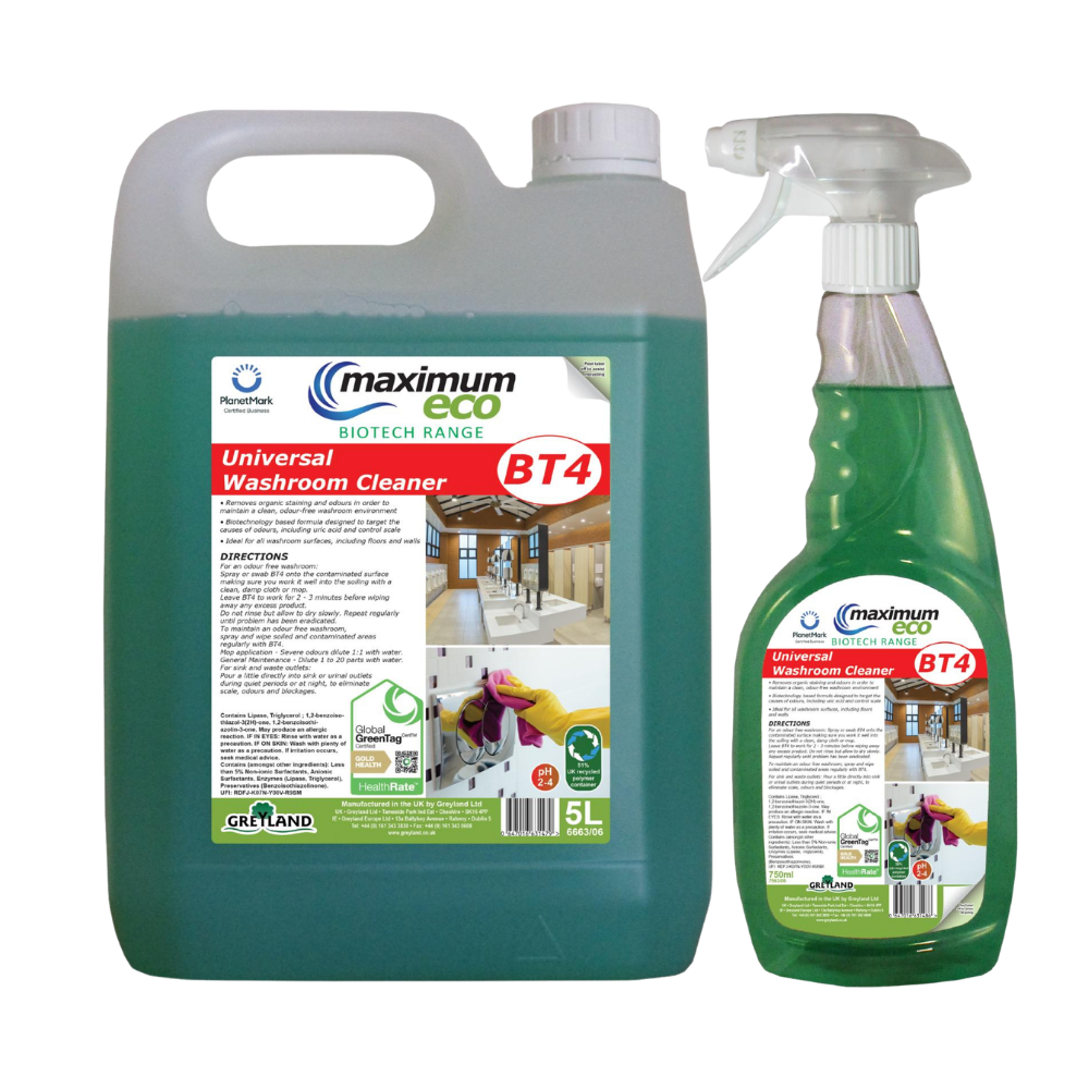 GREYLAND | MAXIMUM ECO BIOTECH BT4 WASHROOM CLEANER | BT4