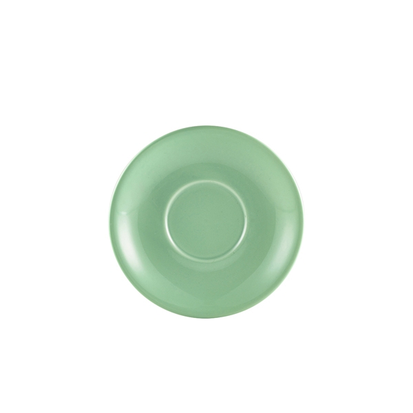 GENWARE |  PORCELAIN GREEN SAUCER 16CM/6.25" X 6 | 182115GR