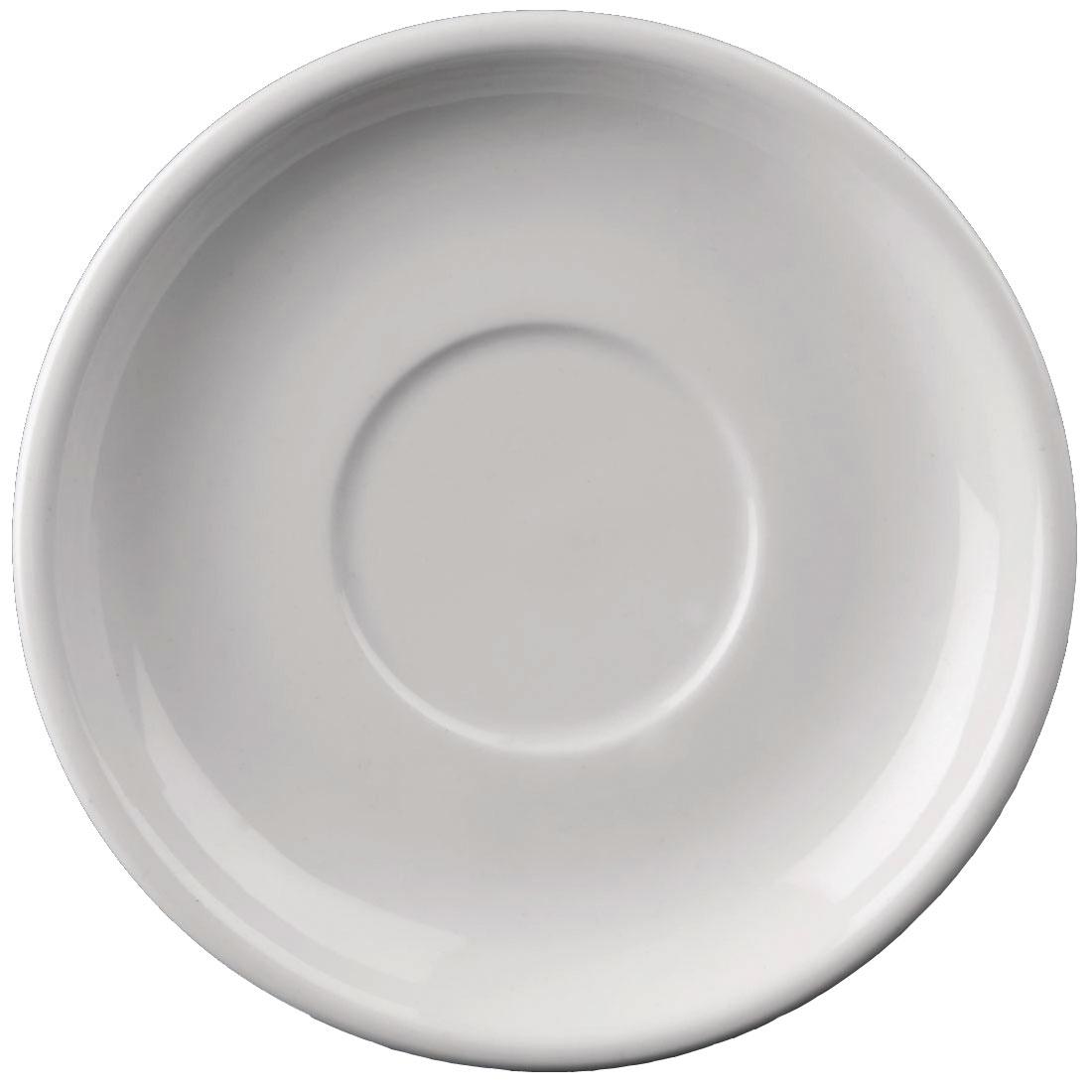 ATHENA | WHITE CAPPUCINO SAUCER X 24 | CC202