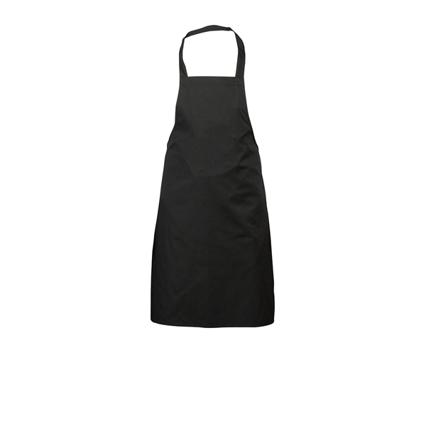 GENWARE | BLACK BIB APRON 70CM X 90CM | NA03