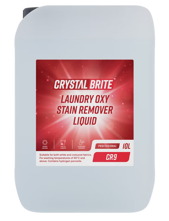 CLEENOL | CRYSTALBRITE LAUNDRY OXY STAIN REMOVER X 10 LTR | CRDESTAIN35/10
