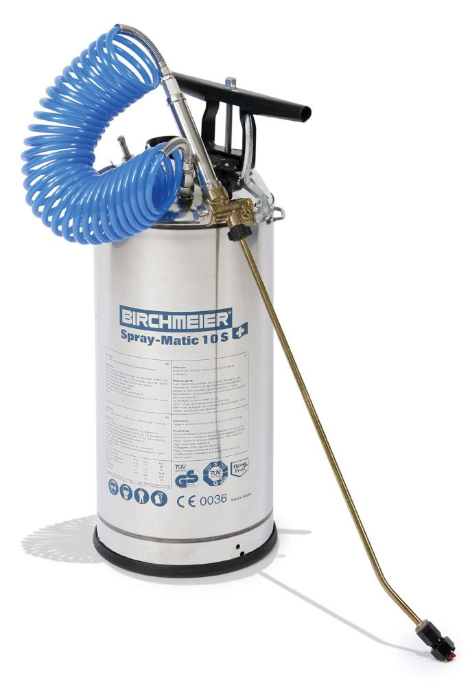 PROCHEM | 10 LTR STAINLESS STEEL PRESSURE SPRAYER | CP3402