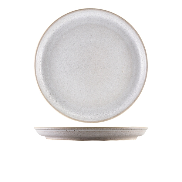 GENWARE | ANTIGO STONEWARE BARLEY COUPE PLATE 27.5CM X 6 | CP-ABR27