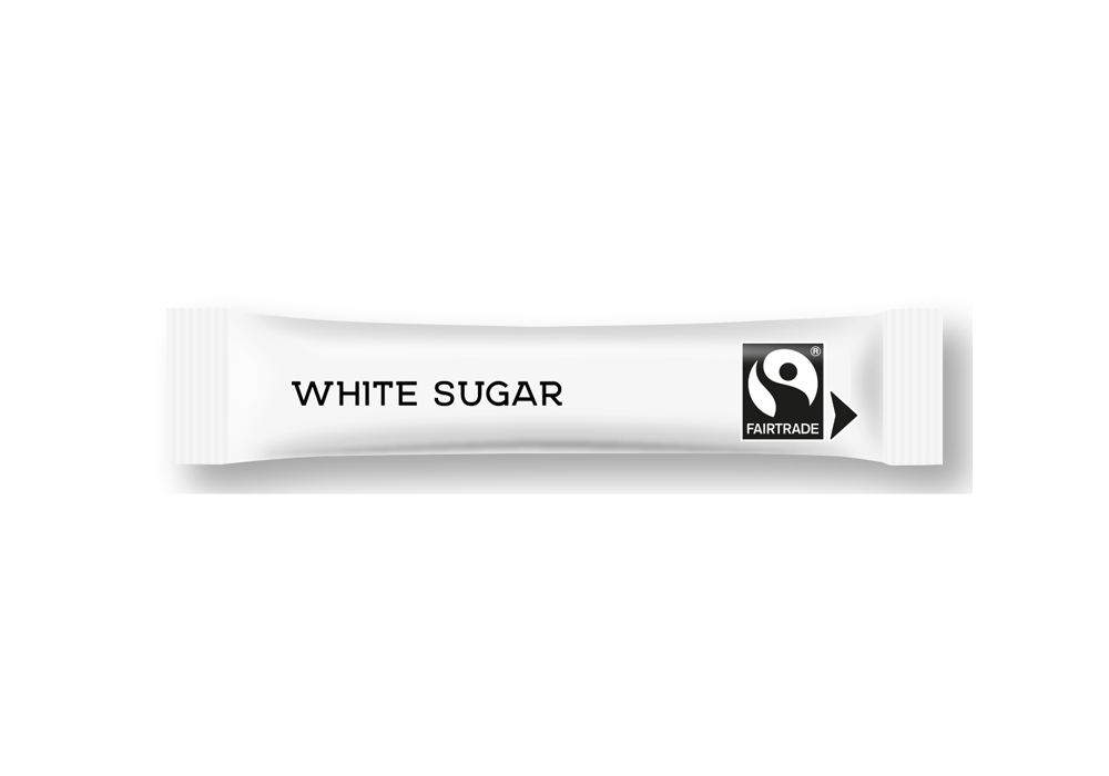 2.5G WHITE SUGAR STICKS X 1000 | SUGARSTW