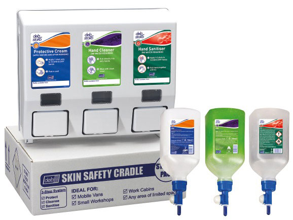 SC JOHNSON | DEB SKIN SAFETY STARTER CRADLE PACK | SVC01SP