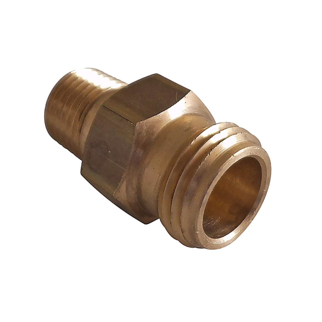 PROCHEM | 1/4 INCH NOZZLE BODY BRASS 11/16 INCH | DE4906