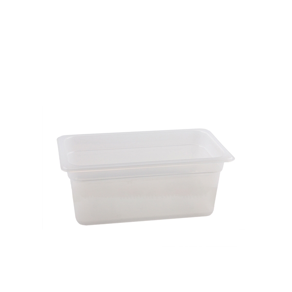 GENWARE | 1/3 -POLYPROPYLENE GN PAN 150MM CLEAR X 6 | PP13-150