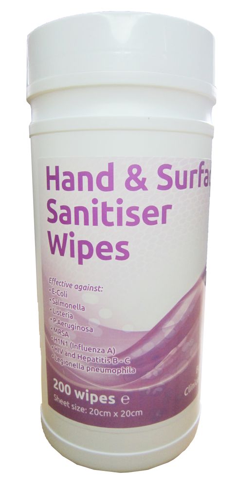 ECOTECH | HAND SANITISER WIPES X 200 | ETHD200