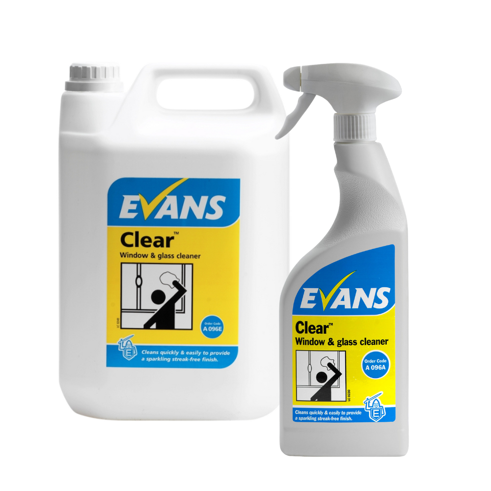 EVANS |  CLEAR - WINDOW CLEANING SOLUTION | EVCLEARX