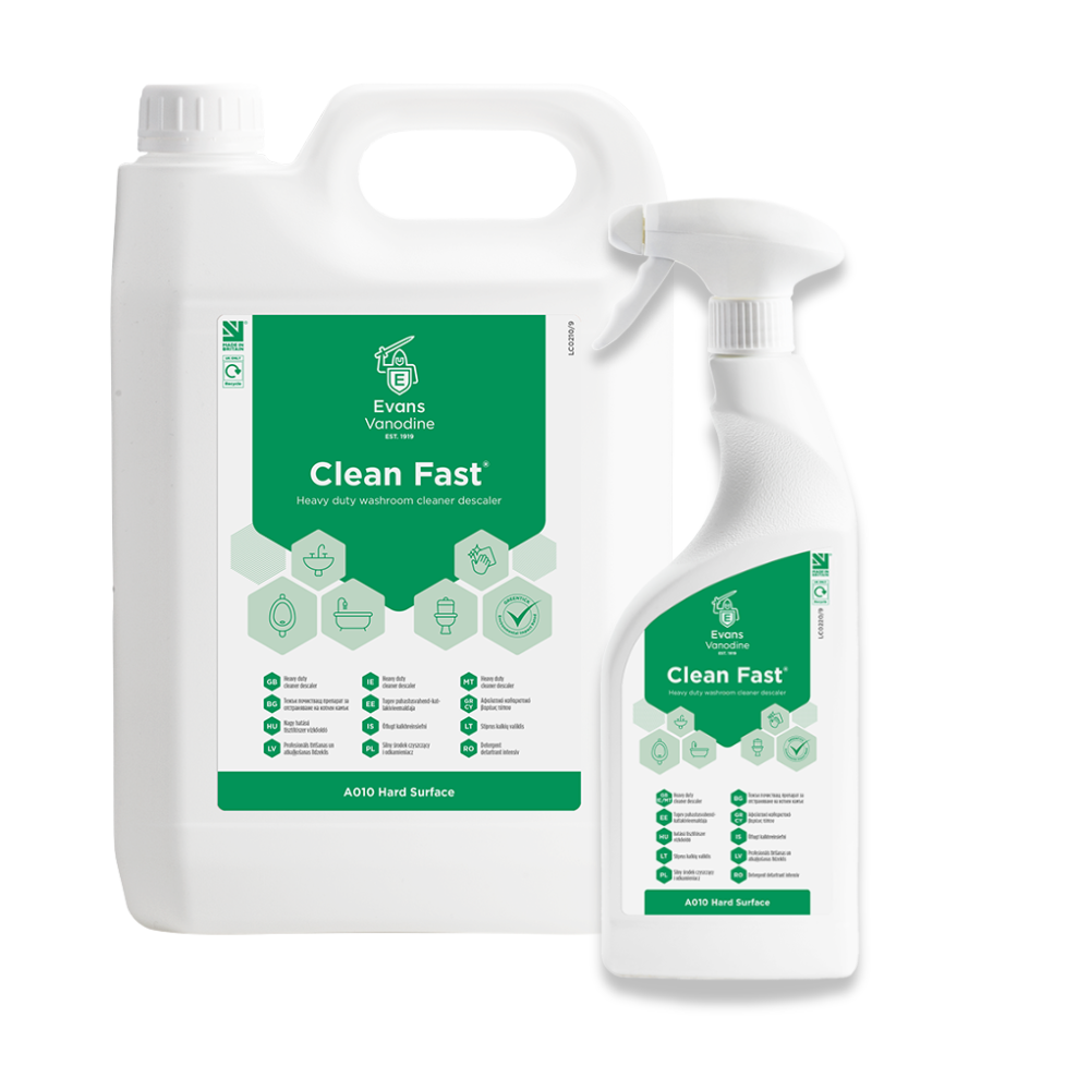 EVANS | CLEAN FAST - HEAVY DUTY WASHROOM CLEANER 