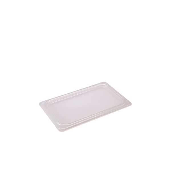 GENWARE | 1/4 POLYPROPYLENE GN LID CLEAR X 6 | PP14-LID