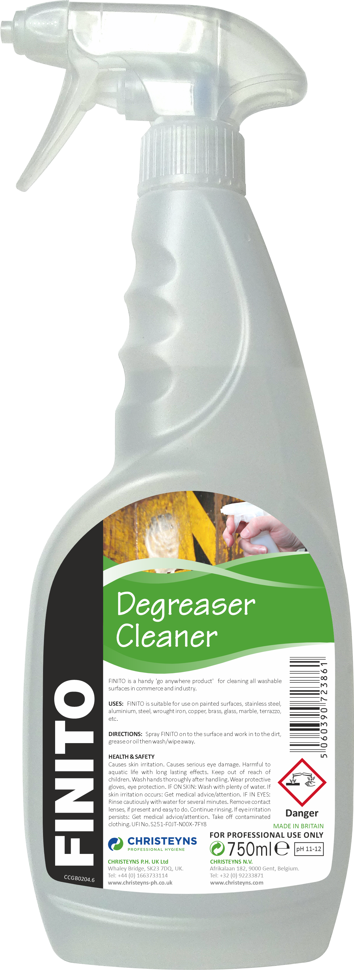 CHRISTEYNS (CLOVER) | 420 FINITO DEGREASER X 750ML | 420