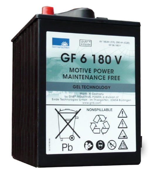 ECOBAT | GF 06 180V GEL BATTERY | GF06-180V
