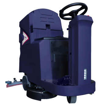 GENIUS G26RB RIDE ON SCRUBBER DRYER 28 INCH C/W BATTERY & CHARGER