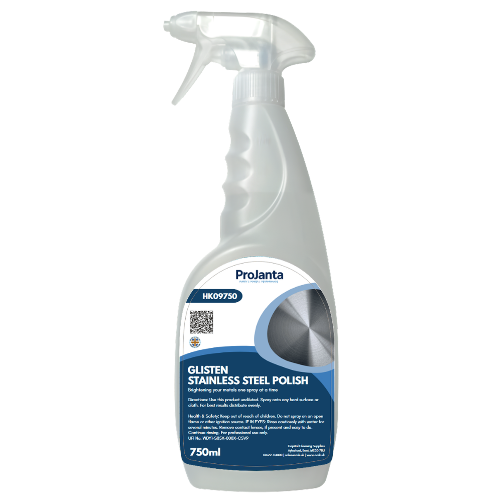 PROJANTA | GLISTEN STAINLESS STEEL POLISH X 750 ML | HK09750