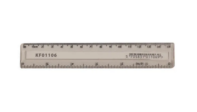 Q-CONNECT | 15CM SHATTER RESISTANT RULER 