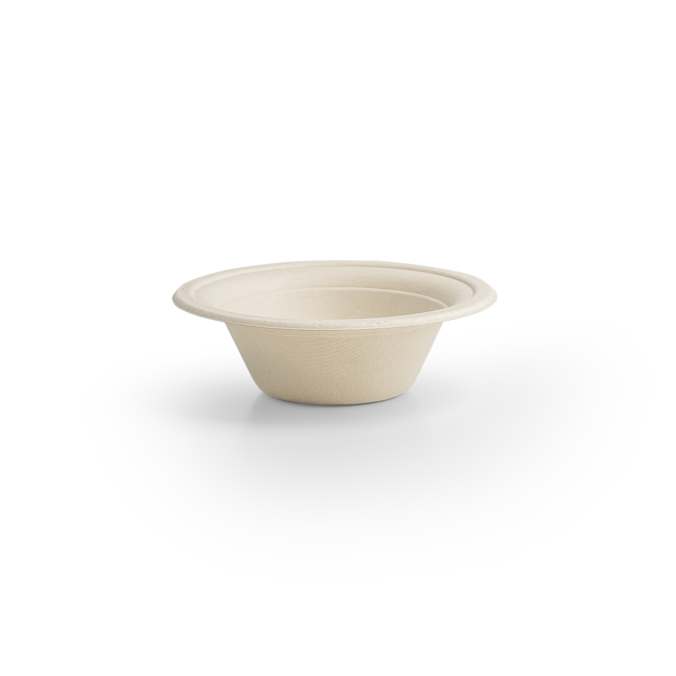 VEGWARE | 12OZ MOULDED FIBRE BOWL, NATURAL X 500 | L003N