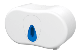 BRIGHTWELL | HYLAB | MODULAR MICRO MINI TWIN TOILET ROLL DISPENSER | 4TTJ-WB/F/CORE/D9