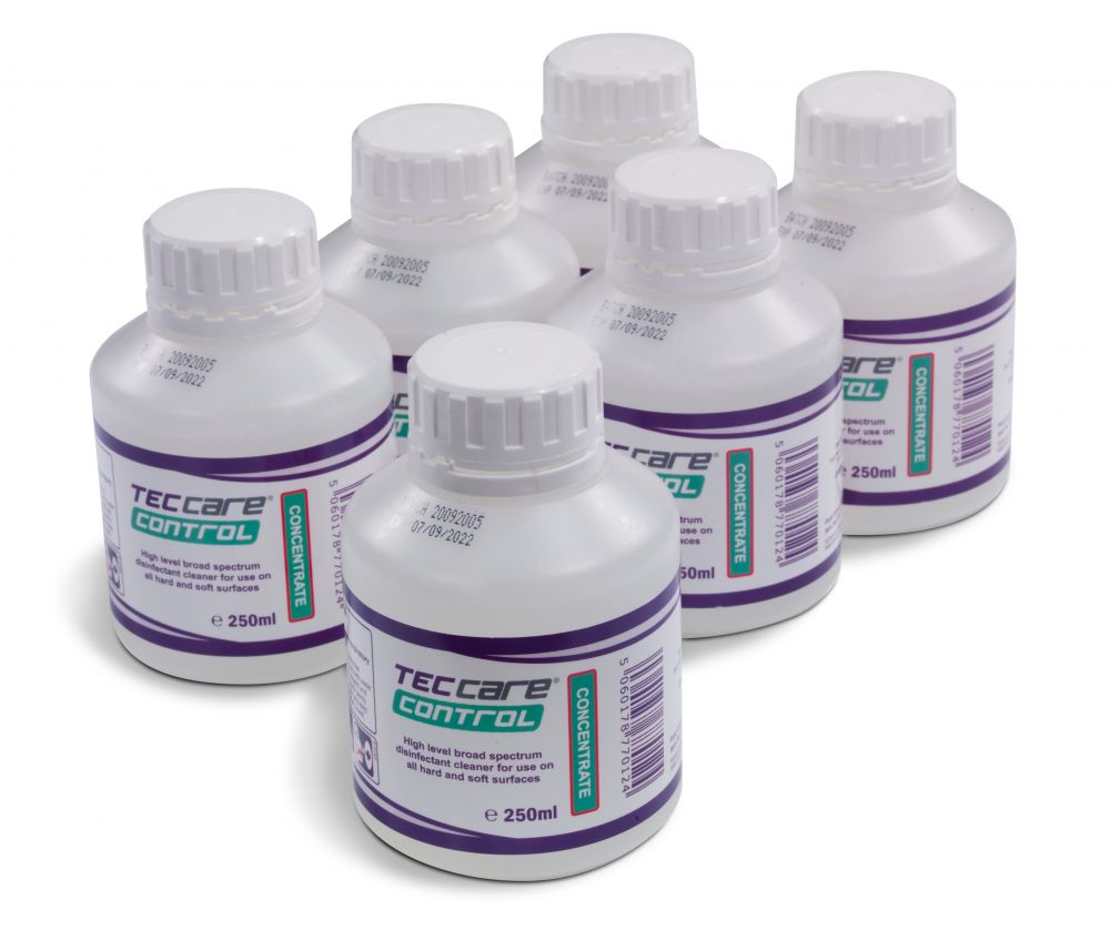 NUMATIC | TECCARE CONTROL CONCENTRATED DISINFECTANT 6 X 250 ML | 912797