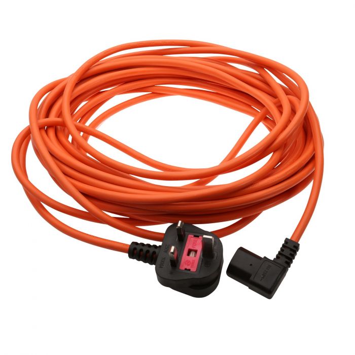 TRUVOX | ORBIS 15M ORANGE MAINS POWER CABLE | 04-3055-0053