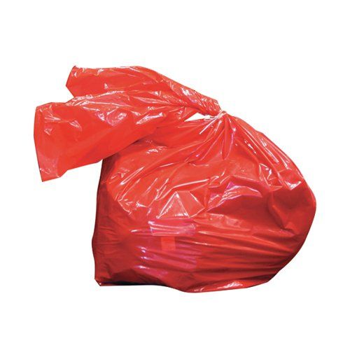 POLYCO HEALTHLINE (HPC) | RED PREMIUM SOLUBLE STRIP LAUNDRY BAG 18" X 28" X 30" X 200 | RSB