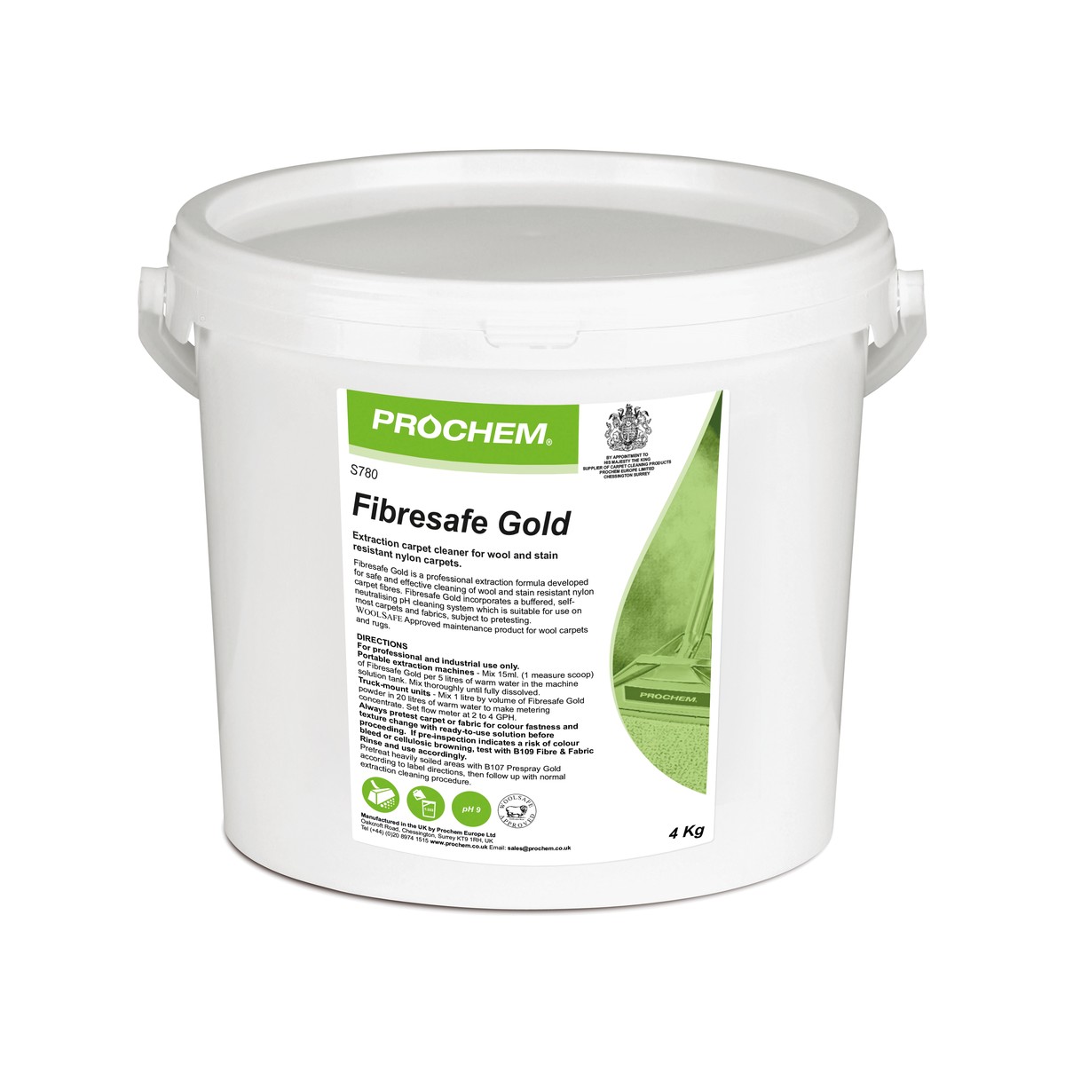PROCHEM | FIBRESAFE GOLD X 4 KG | S780-04 | S780