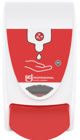 SC JOHNSON | DEB DISPENSER SANITISE 1LTR DISPENSER | SAN1LDSEN