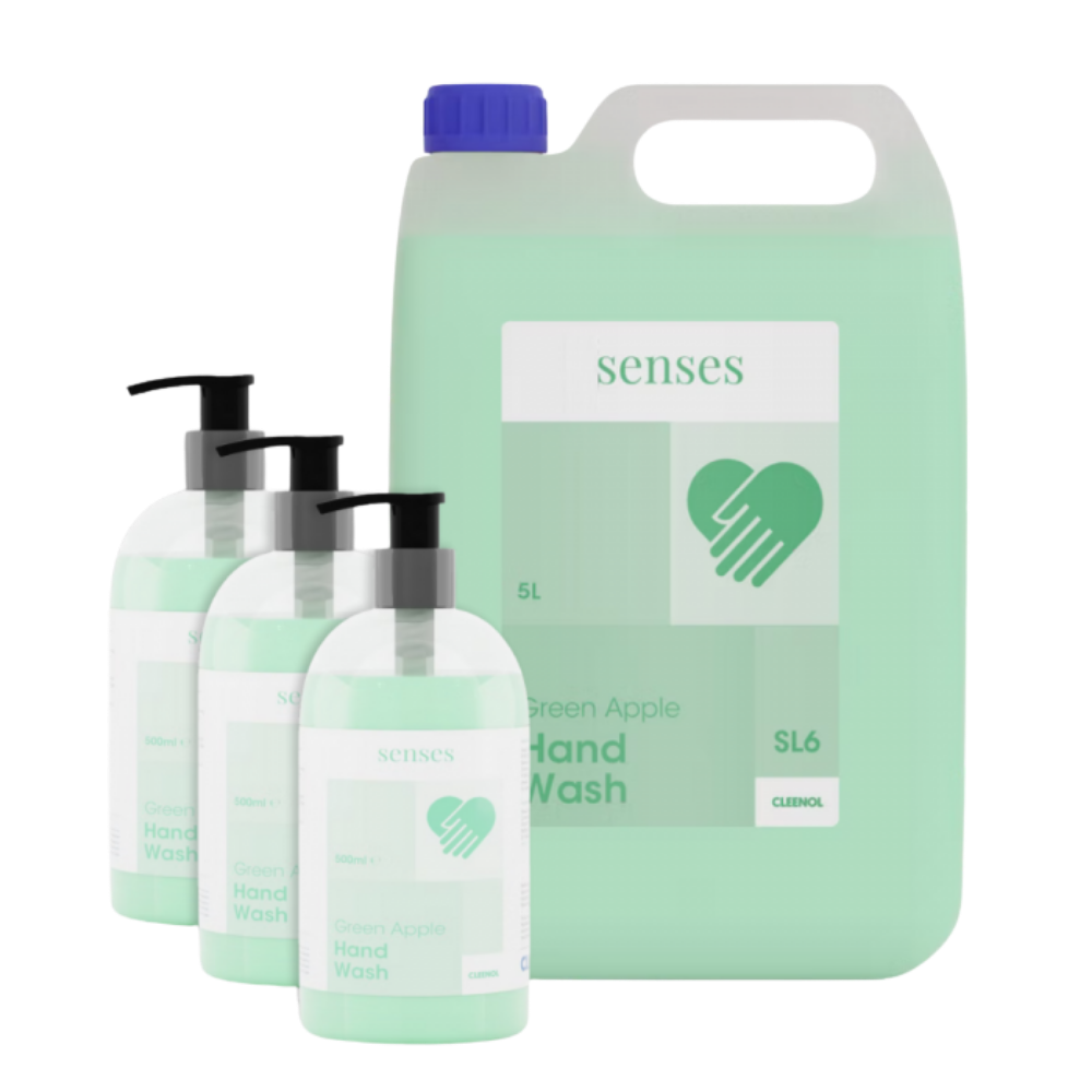 CLEENOL | SENSES GREEN APPLE HAND WASH