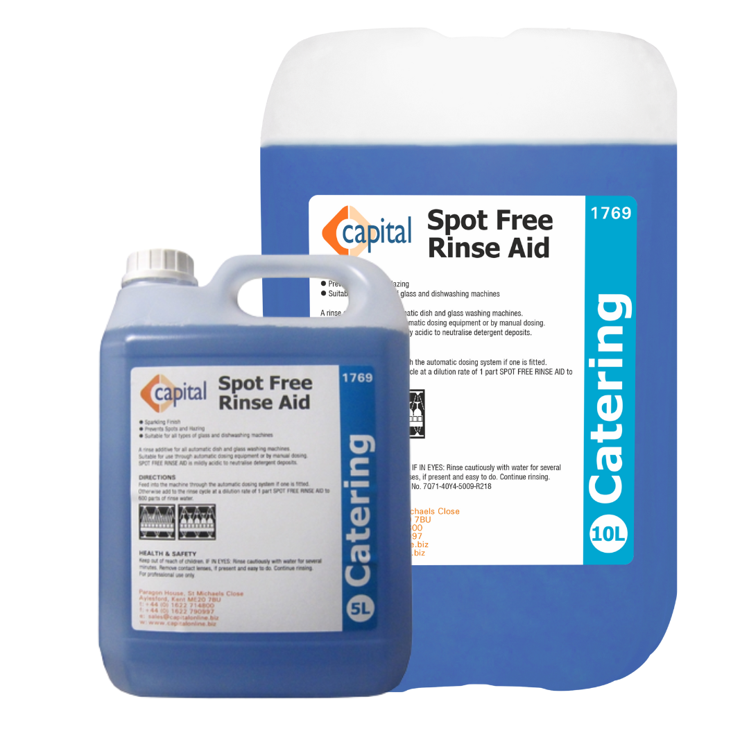 CAPITAL |  SPOT FREE RINSE AID
