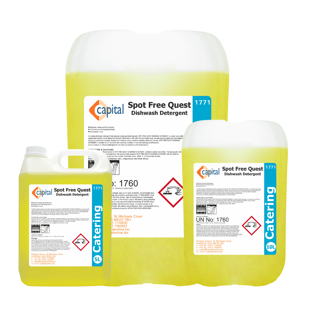CAPITAL |  SPOT FREE QUEST DISHWASH DETERGENT