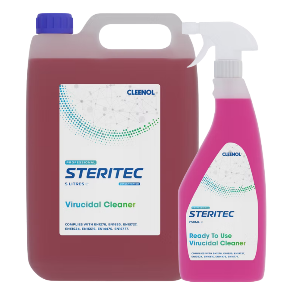 CLEENOL | STERITEC UNPERFUMED VIRUCIDAL CLEANER | 12070X