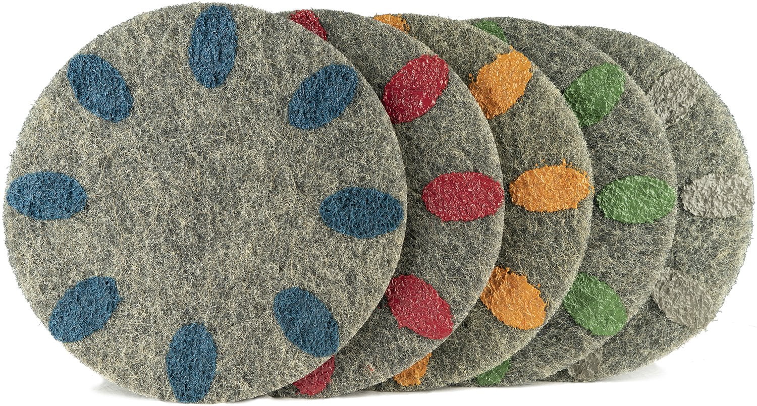 ORBOT |  SLIM STONEFLASH PAD KIT 11 INCH X 5 | K.5.120.0723.0