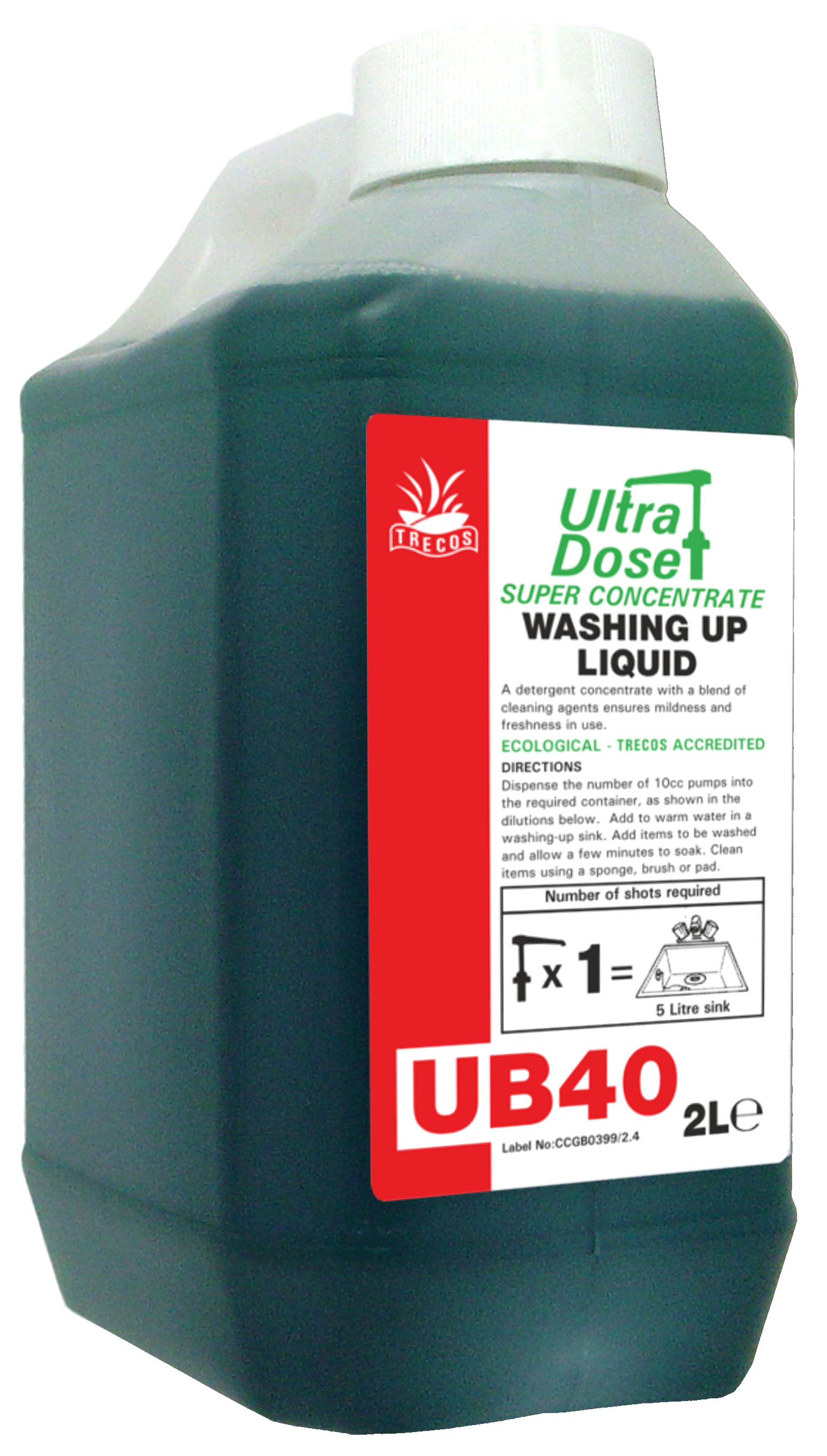 CLOVER (CHRISTEYNS) | ULTRABLEND WASHING UP LIQUID X 2 LTR | 994