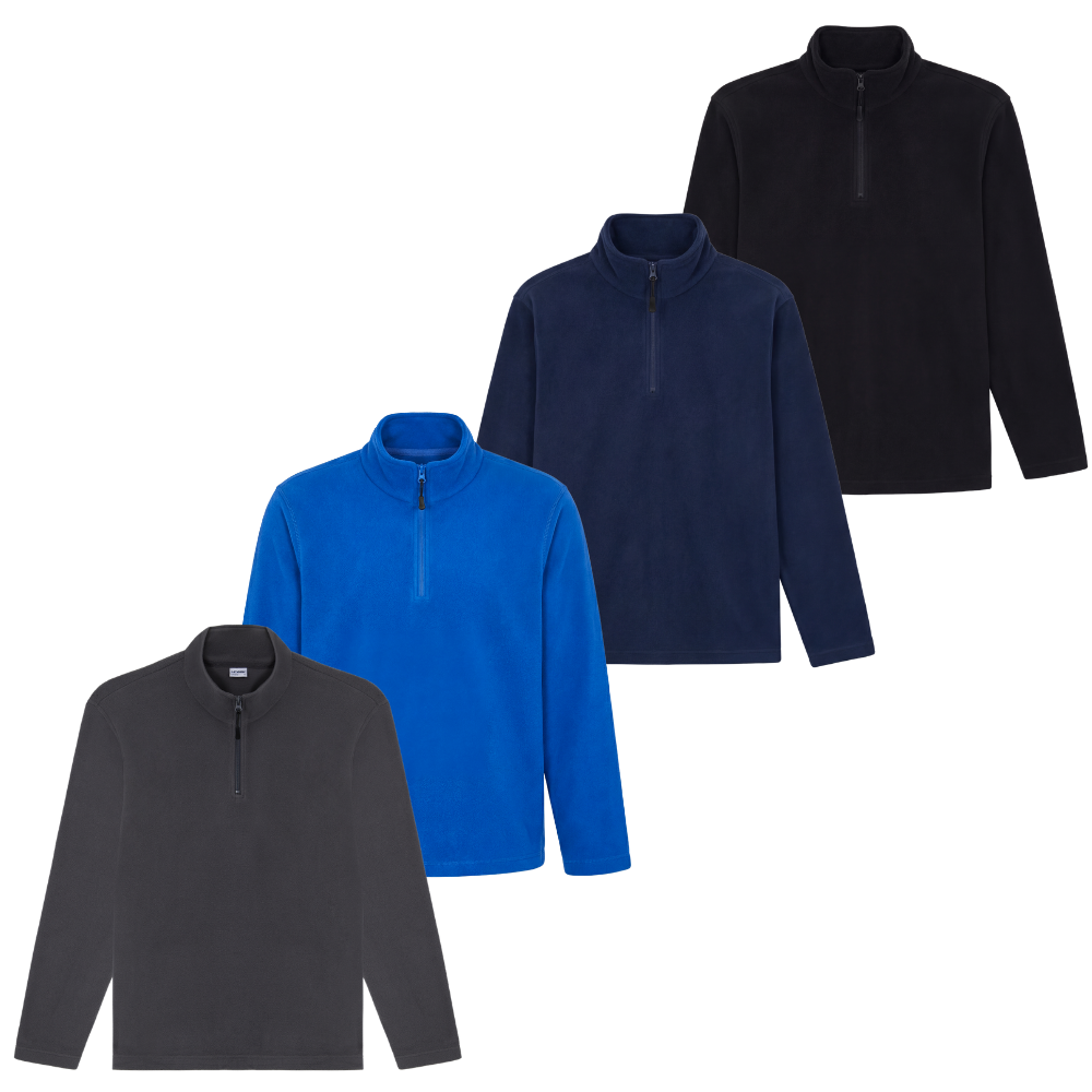 UNEEK | LIGHTWEIGHT QUARTER ZIP MICROFLEECE | UC610