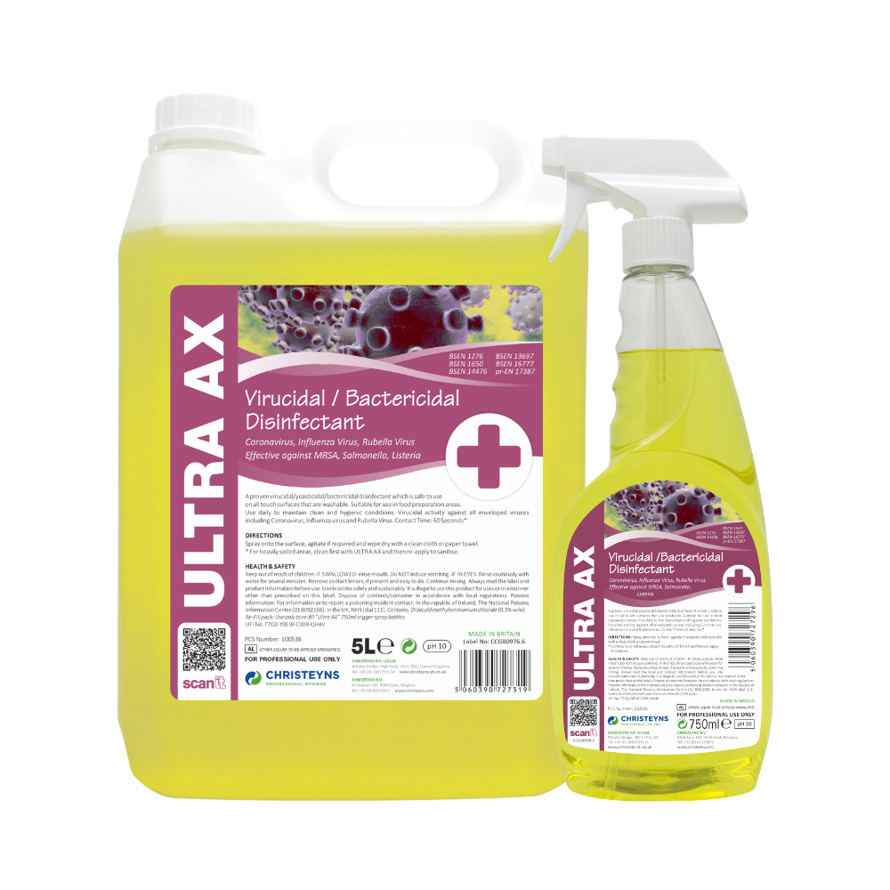 CHRISTEYNS (CLOVER) | ULTRA AX VIRICIDAL DISINFECTANT | 259
