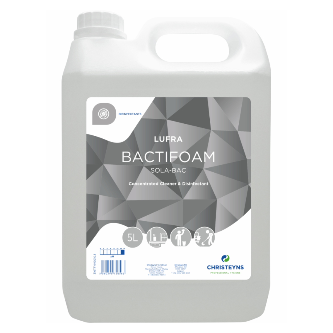 CLOVER (CHRISTEYNS) | LUFRA BACTIFOAM | SOLA BAC X 5 LTR | 319