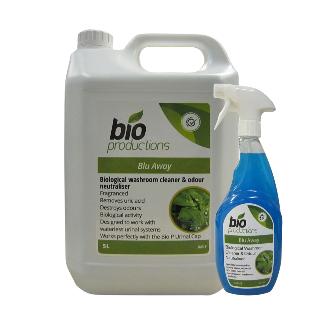 BIO PRODUCTIONS | BLU AWAY TRIGGER WASHROOM CLEANER | BA750
