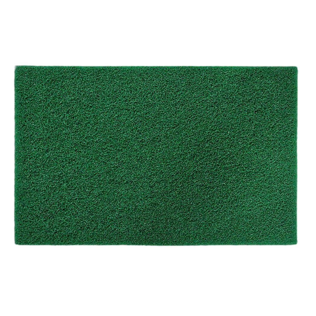 MOTORSCRUBBER |  SHOCK GREEN THINLINE SCRUBBING PAD X 10 | 011-0072-10