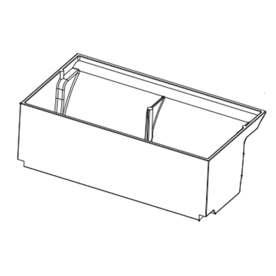 TRUVOX | FRESH WATER TANK ASSEMBLY GREEN FOR MW340 | 90-0106-0500