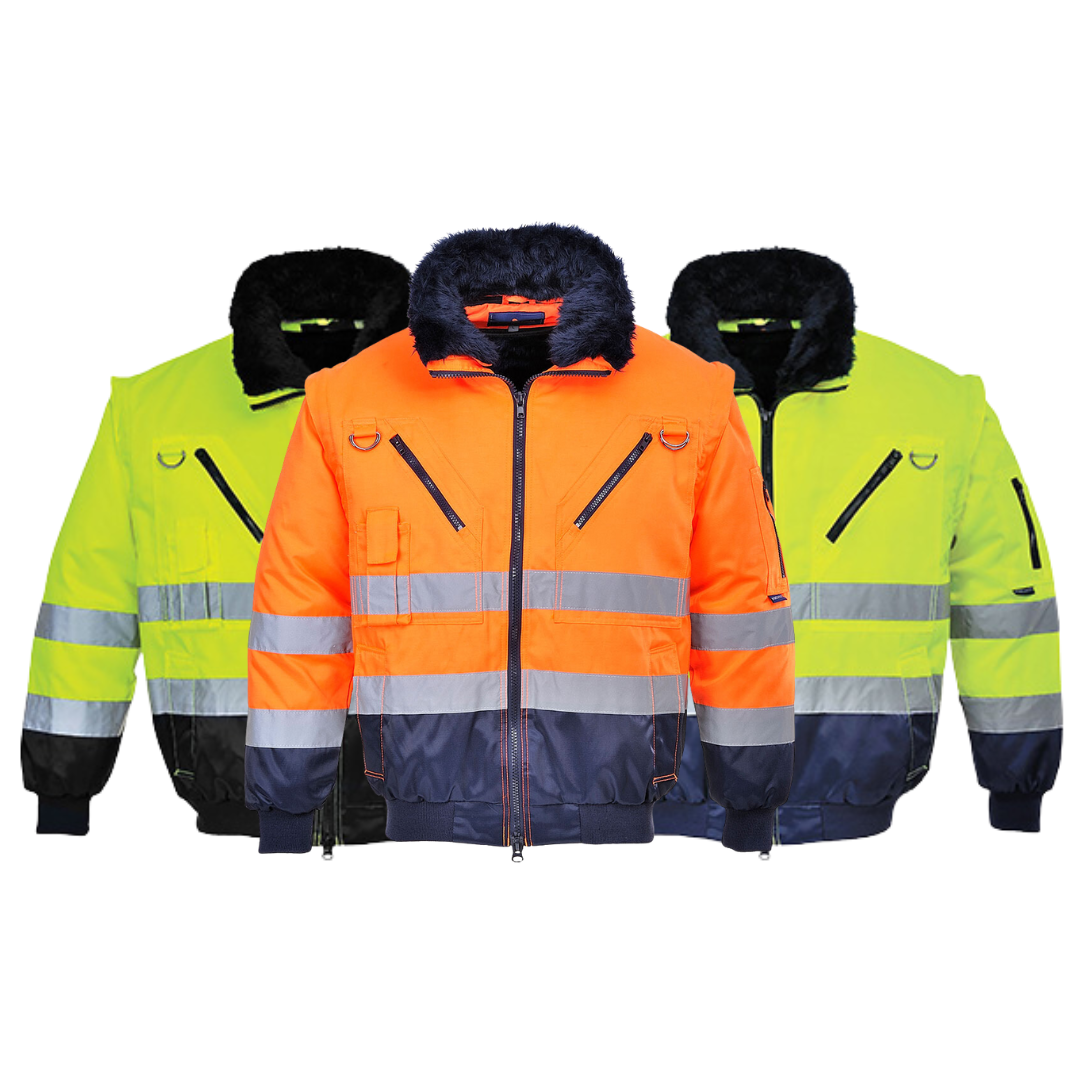 PORTWEST | HI VIS 3 IN 1 PILOT JACKET | PJ50