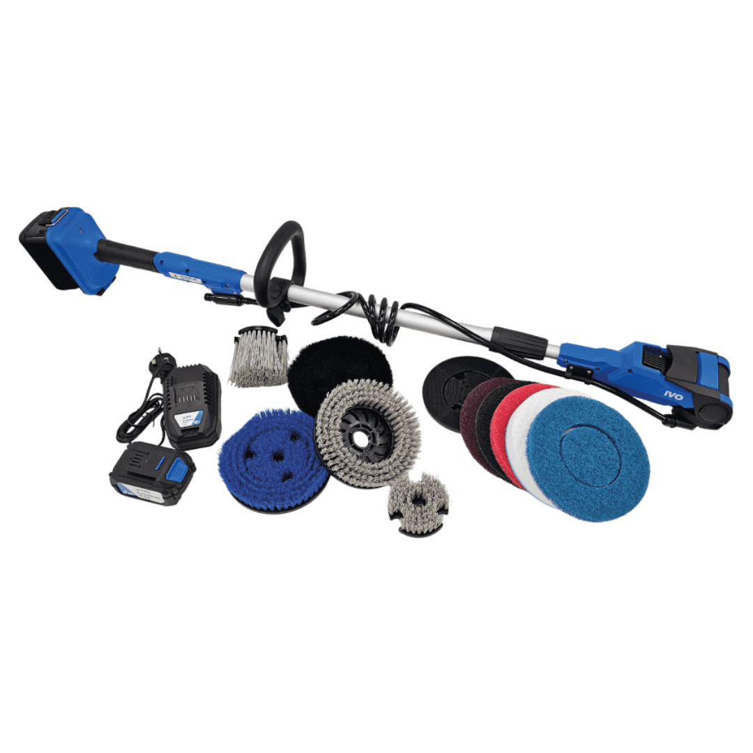 IVO GROUP |  POWERBRUSH XL 2.0 - STANDARD KIT, 1 BATTERY, 5 ACCESSORIES, 5 PADS | IPBXL2SK