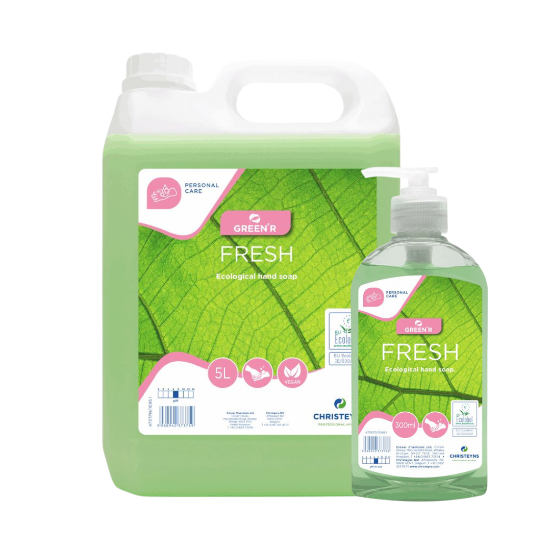CLOVER (CHRISTEYNS) |  GREEN'R FRESH ECO HAND SOAP | 473