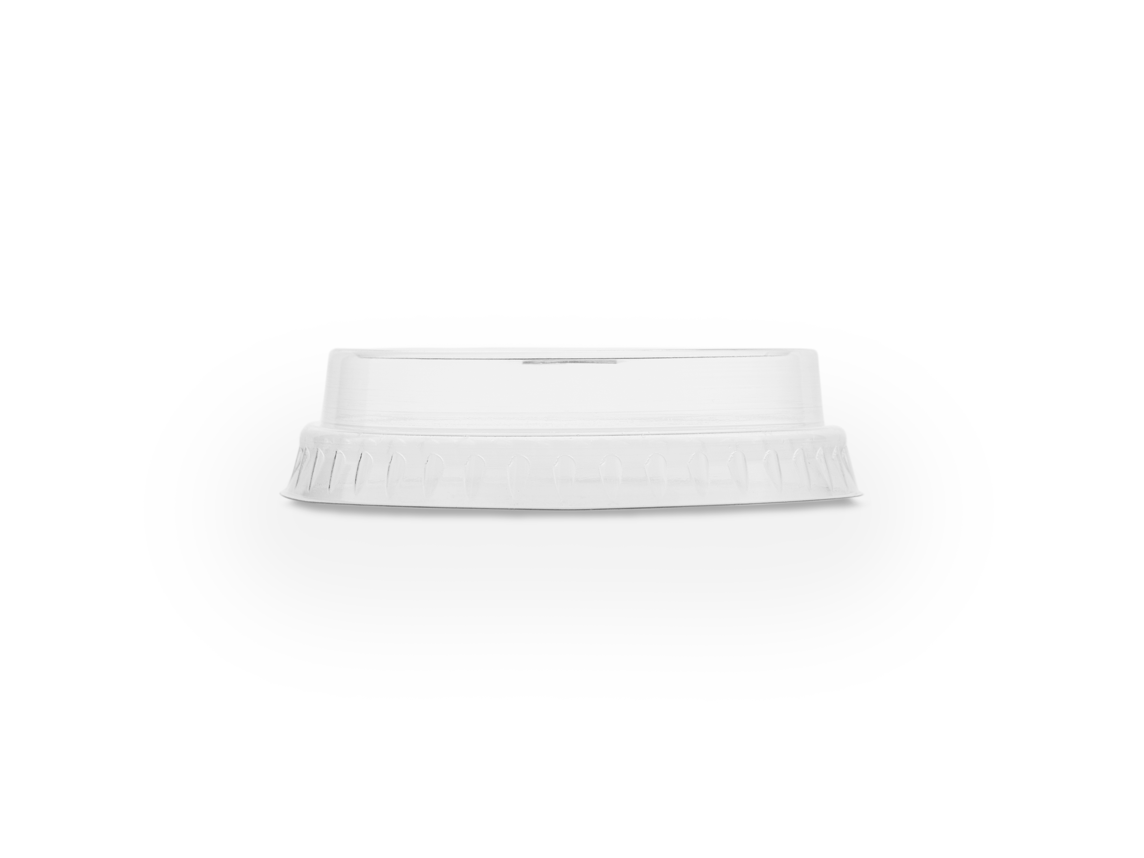 VEGWARE | 76-SERIES PLA FLAT LID, STRAW SLOT X 1000 | C76F-CH