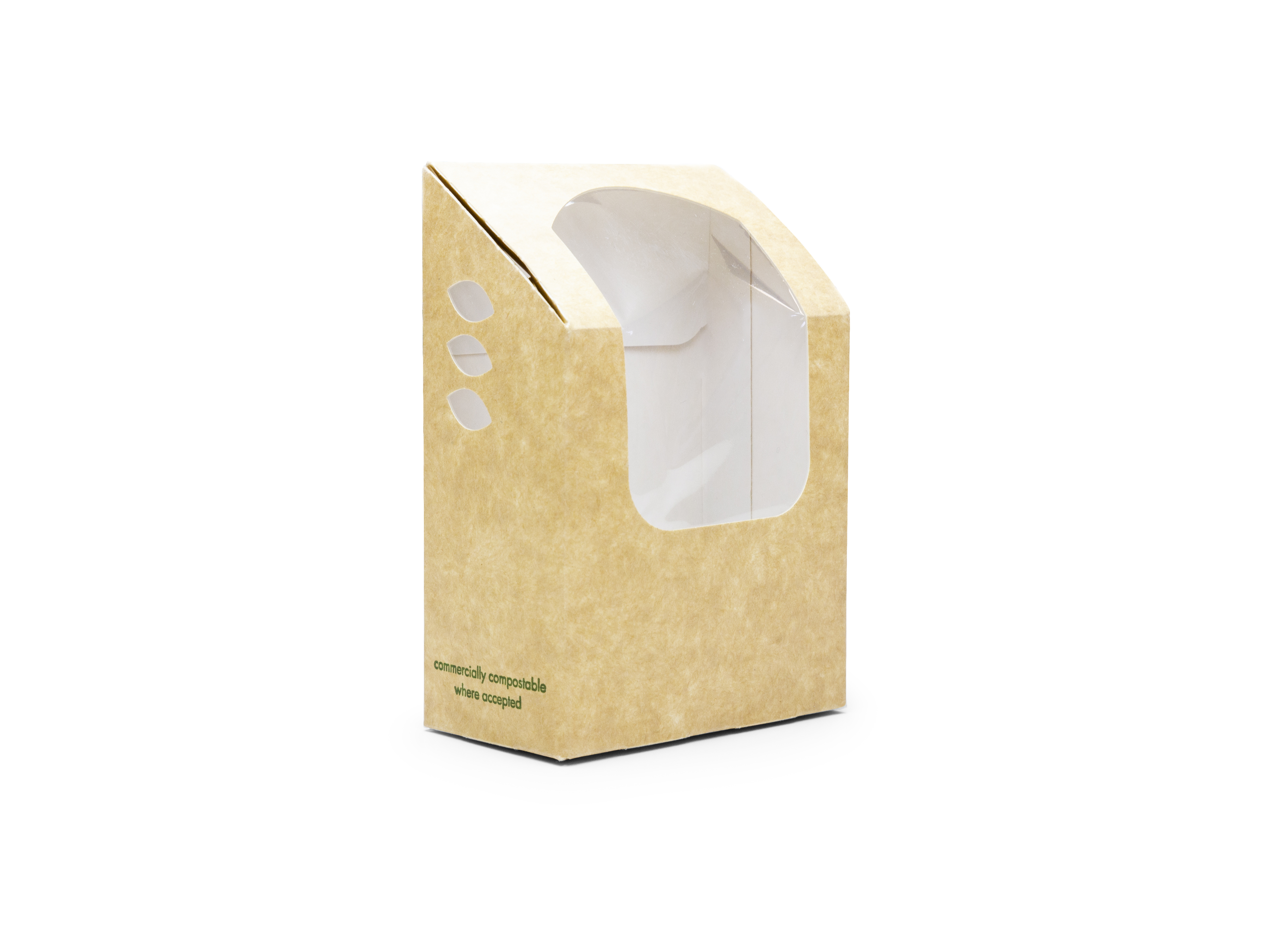 VEGWARE | TORTILLA / WRAP KRAFT CARTON X 500 | VWWTT