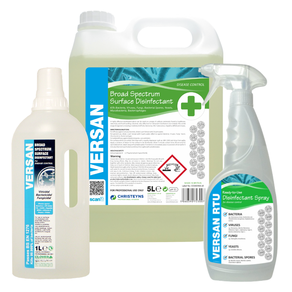 CHRISTEYNS (CLOVER) | VERSAN BACTERICIDAL DISINFECTANT