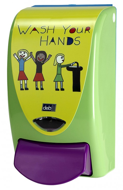 SC JOHNSON | DEB "NOW WASH YOUR HANDS" 1 LTR DISPENSER | WYH1LDS | WYH1LDS