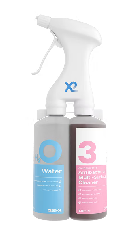 CLEENOL | X2 EVOLUTION EV3 SURFACE CLEANER SANITISER 4 X 325ML | EV3/X2