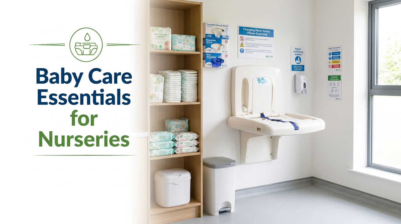 Baby Care Essentials for Nurseries: Choosing Safe, Compliant Changing and Feeding Supplies
