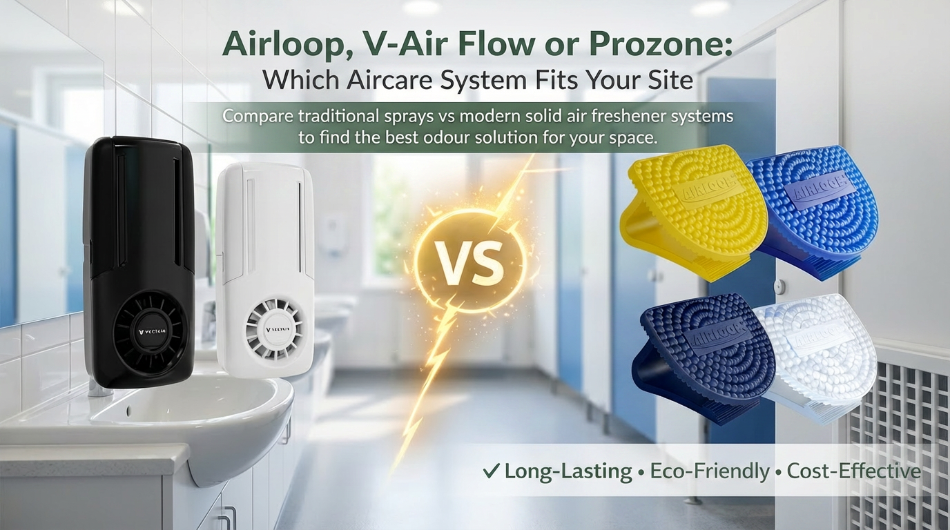 Airloop, V-Air Flow or Prozone - Choosing the Right Aircare System for Your Site
